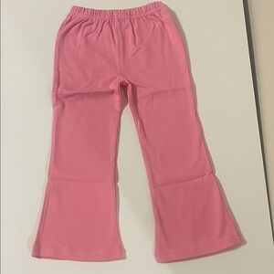 New- girls boutique Pink Flared Pants